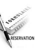 Formulaire reservation
